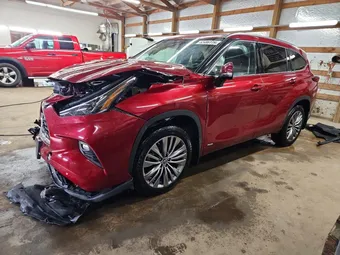 2022 Toyota Highlander 5TDEBRCH8NS073482 Lot 52486116