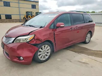 2015 Toyota Sienna 5TDYK3DC4FS643587 Lot 54321026