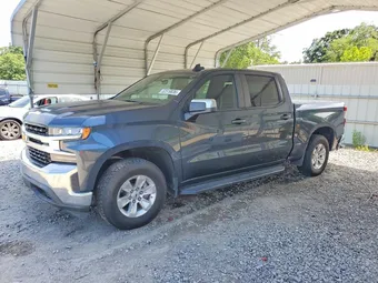 2021 Chevrolet Silverado 1500 1GCPWCET2MZ385452 Lot 52519836