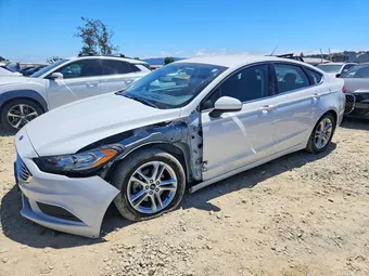 2018 Ford Fusion 3FA6P0H72JR277733 Lot 58122686