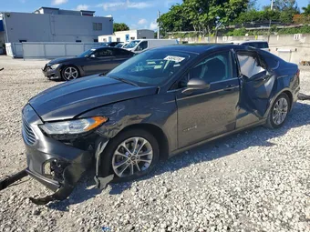2019 Ford Fusion 3FA6P0LU7KR127924 Lot 54604316