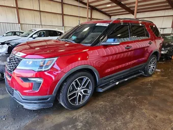 2018 Ford Explorer 1FM5K8GT3JGB62000 Lot 55399196