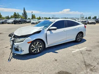 2017 Honda Civic 2HGFC2F73HH570746 Lot 57381906