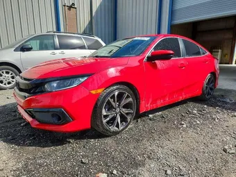 2020 Honda Civic 2HGFC2F81LH549783 Lot 53941696