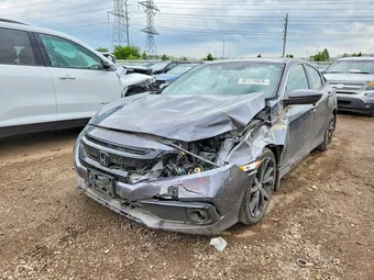 2019 Honda Civic 2HGFC2E81KH518310 Lot 56175926