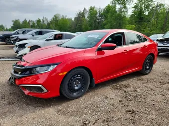 2020 Honda Civic 2HGFC2F72LH005140 Lot 56082686