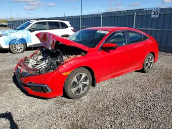2019 Honda Civic 2HGFC2F50KH011290 Lot 52217226