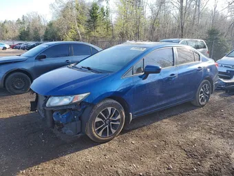 2015 Honda Civic 2HGFB2F57FH018729 Lot 51850626