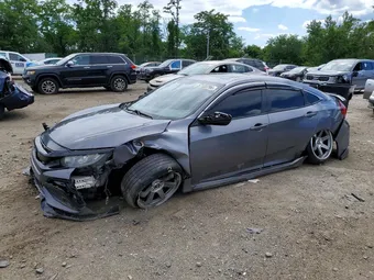 2019 Honda Civic 2HGFC1E55KH703203 Lot 57133796