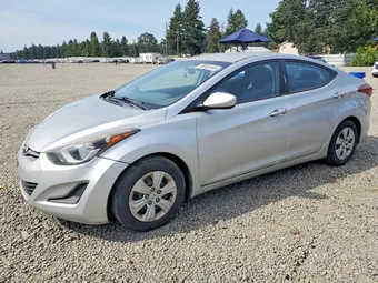 2016 Hyundai Elantra 5NPDH4AE9GH755821 Lot 58562496