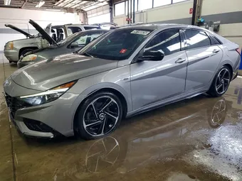 2021 Hyundai Elantra KMHLR4AF9MU179906 Lot 54198826