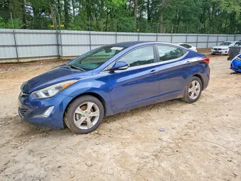 2016 Hyundai Elantra 5NPDH4AE9GH739389 Lot 55445576