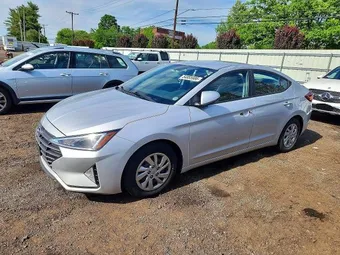 2019 Hyundai Elantra KMHD74LF2KU863961 Lot 54855986