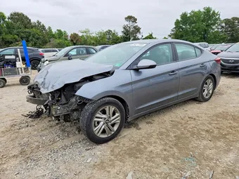 2019 Hyundai Elantra KMHD84LF7KU830693 Lot 54277896