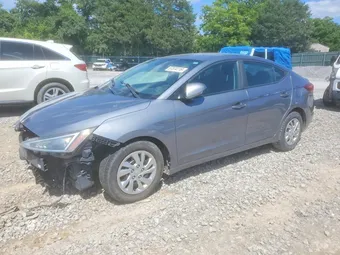 2019 Hyundai Elantra KMHD74LF5KU810090 Lot 57374116