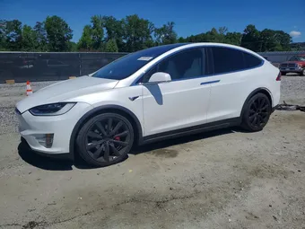 2018 Tesla Model X 5YJXCAE49JF140980 Lot 55590136