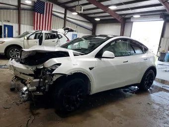 2021 Tesla Model Y Long 5YJYGDEE5MF187155 Lot 50732426