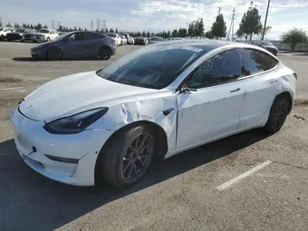 2021 Tesla Model 3 5YJ3E1EA5MF074687 Lot 87112975