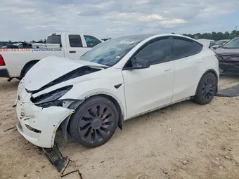 2022 Tesla Model Y 7SAYGDEF4NF345479 Lot 52352856