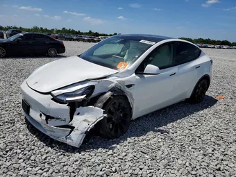 2021 Tesla Model Y Long 5YJYGDEE4MF197790 Lot 49416966