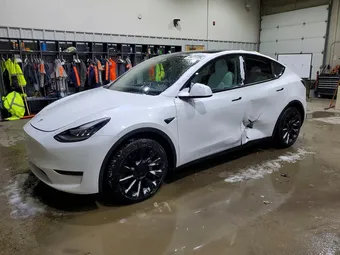 2021 Tesla Model Y Long 5YJYGDEE6MF071043 Lot 78411325
