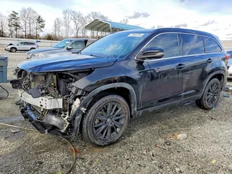2019 Toyota Highlander 5TDKZRFH0KS359414 Lot 77655295