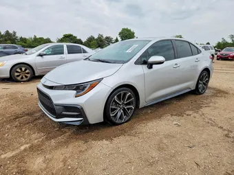 2021 Toyota Corolla 5YFP4MCE3MP059010 Lot 53660956