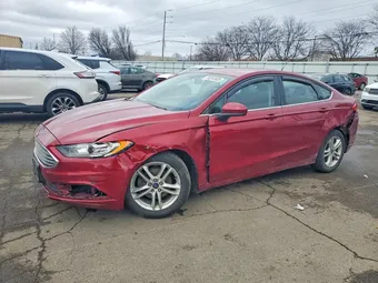 2018 Ford Fusion 3FA6P0H7XJR114098 Lot 78297605