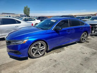 2021 Honda Accord 1HGCV1F45MA113216 Lot 54910426