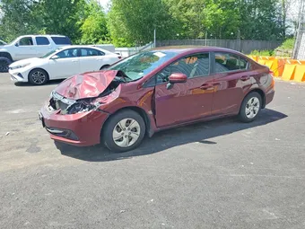 2015 Honda Civic 19XFB2F50FE293319 Lot 54017606