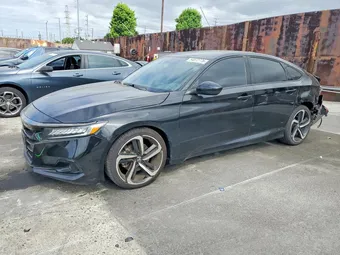 2021 Honda Accord 1HGCV1F38MA070563 Lot 54872776