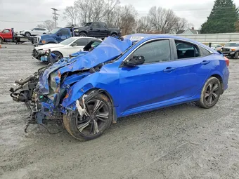 2019 Honda Civic 19XFC2F6XKE026642 Lot 75781055