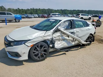 2020 Honda Civic 19XFC2F83LE211215 Lot 50900456