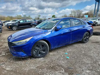 2021 Hyundai Elantra 5NPLS4AG7MH033211 Lot 50078456
