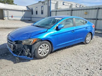 2017 Hyundai Elantra KMHD74LFXHU424712 Lot 47222836
