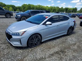 2019 Hyundai Elantra KMHD04LB2KU841119 Lot 52992866