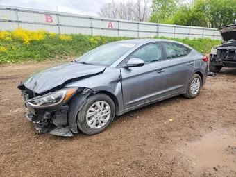 2018 Hyundai Elantra KMHD74LF1JU452940 Lot 53129546