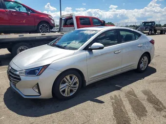 2020 Hyundai Elantra 5NPD84LF2LH521312 Lot 58474636