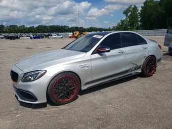 2015 Mercedes-Benz C-Class 55SWF8HB1FU079118 Lot 54869826