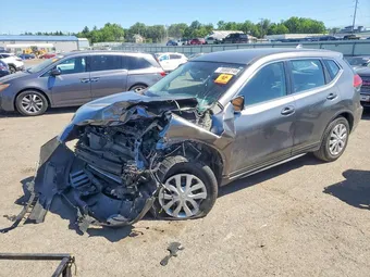 2017 Nissan Rogue KNMAT2MV4HP504020 Lot 55800146