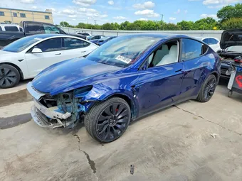 2021 Tesla Model Y 5YJYGDEF5MF270111 Lot 54170016
