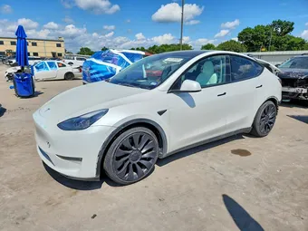 2023 Tesla Model Y 7SAYGDEF7PF694073 Lot 57236686