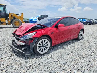 2021 Tesla Model 3 5YJ3E1EA9MF874618 Lot 55584436