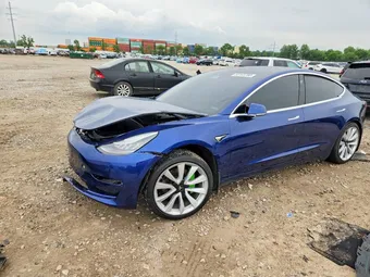 2019 Tesla Model 3 5YJ3E1EB2KF454043 Lot 55163786