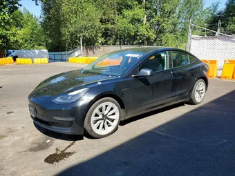 2022 Tesla Model 3 5YJ3E1EA6NF371212 Lot 58440426