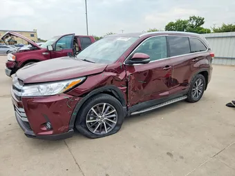 2019 Toyota Highlander 5TDKZRFH6KS301159 Lot 58058126