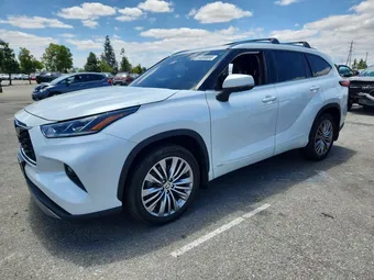 2022 Toyota Highlander 5TDEBRCH5NS078333 Lot 54830856