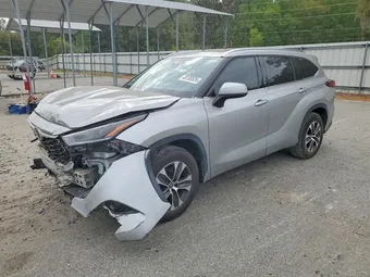 2021 Toyota Highlander 5TDGZRAH7MS074094 Lot 48100526