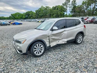 2017 BMW X3 5UXWX9C50H0T09205