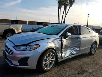 2019 Ford Fusion 3FA6P0HDXKR145861 Lot 46677716